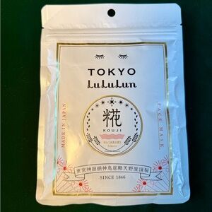 Tokyo Genuine Made in Japan LuLuLun Face Sheets